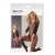 Mandy Mystery Bodystocking Plasa cu Deschidere intre Picioare - Negru